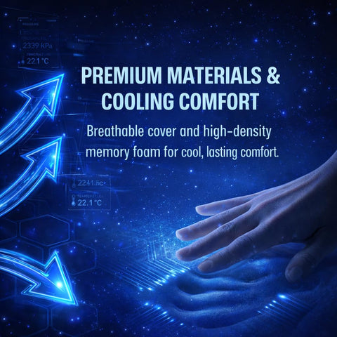 ofwaterstroll breathable removable cover keeps the surface cool and clean.