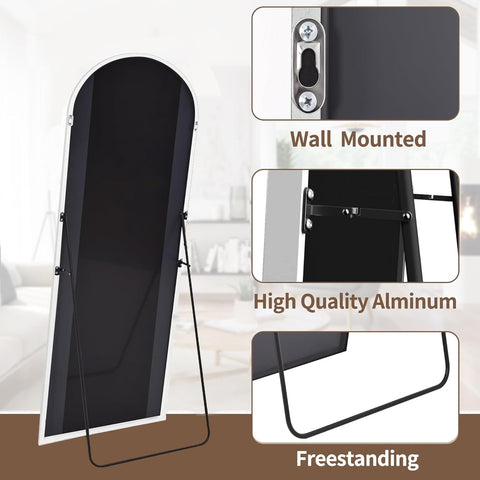 OGCAU slim aluminum brushed frame adds a modern touch to any room