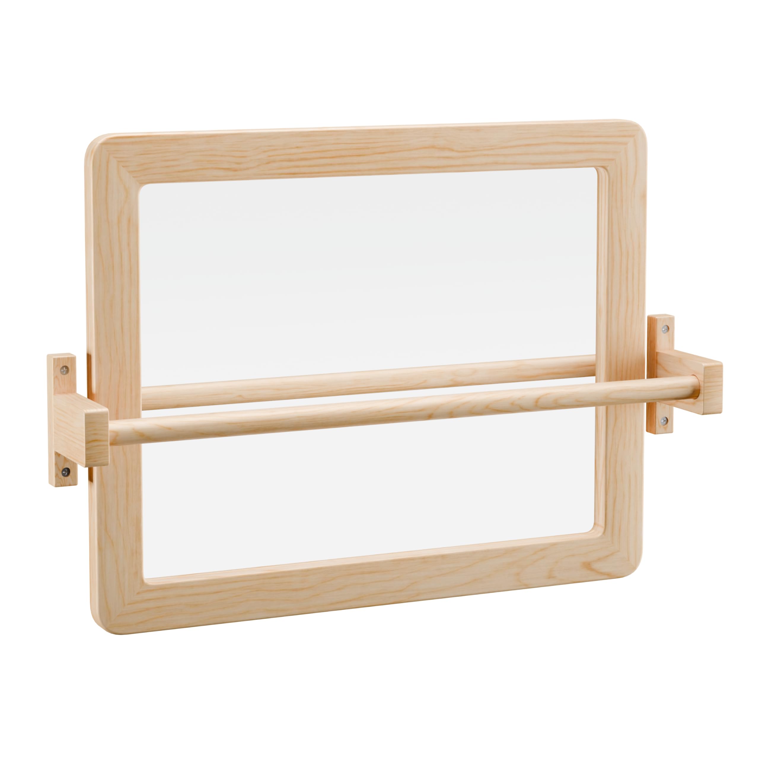 Ogears Montessori baby pull-up bar offers a stable platform for standing practice.