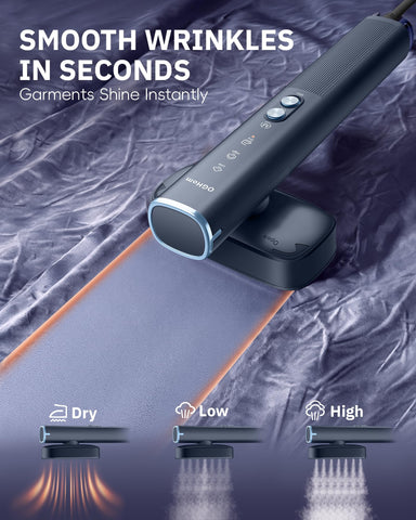 OGHom compact travel design fits in luggage for on-the-go touch-ups