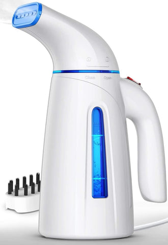 OGHom steamer handheld-compact, ideal for quick wrinkle touch-ups at home.
