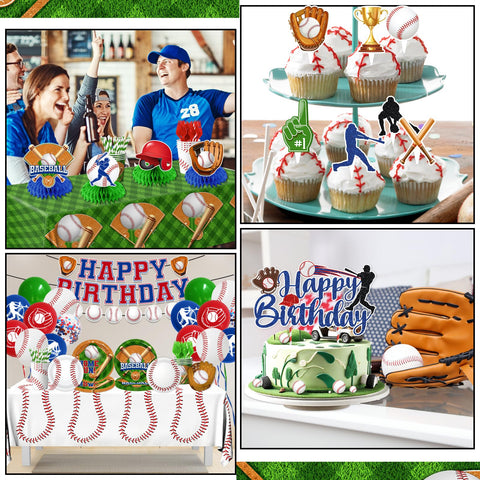 OGMOGKW 48-pack baseball napkins for quick cleanup and neat styling