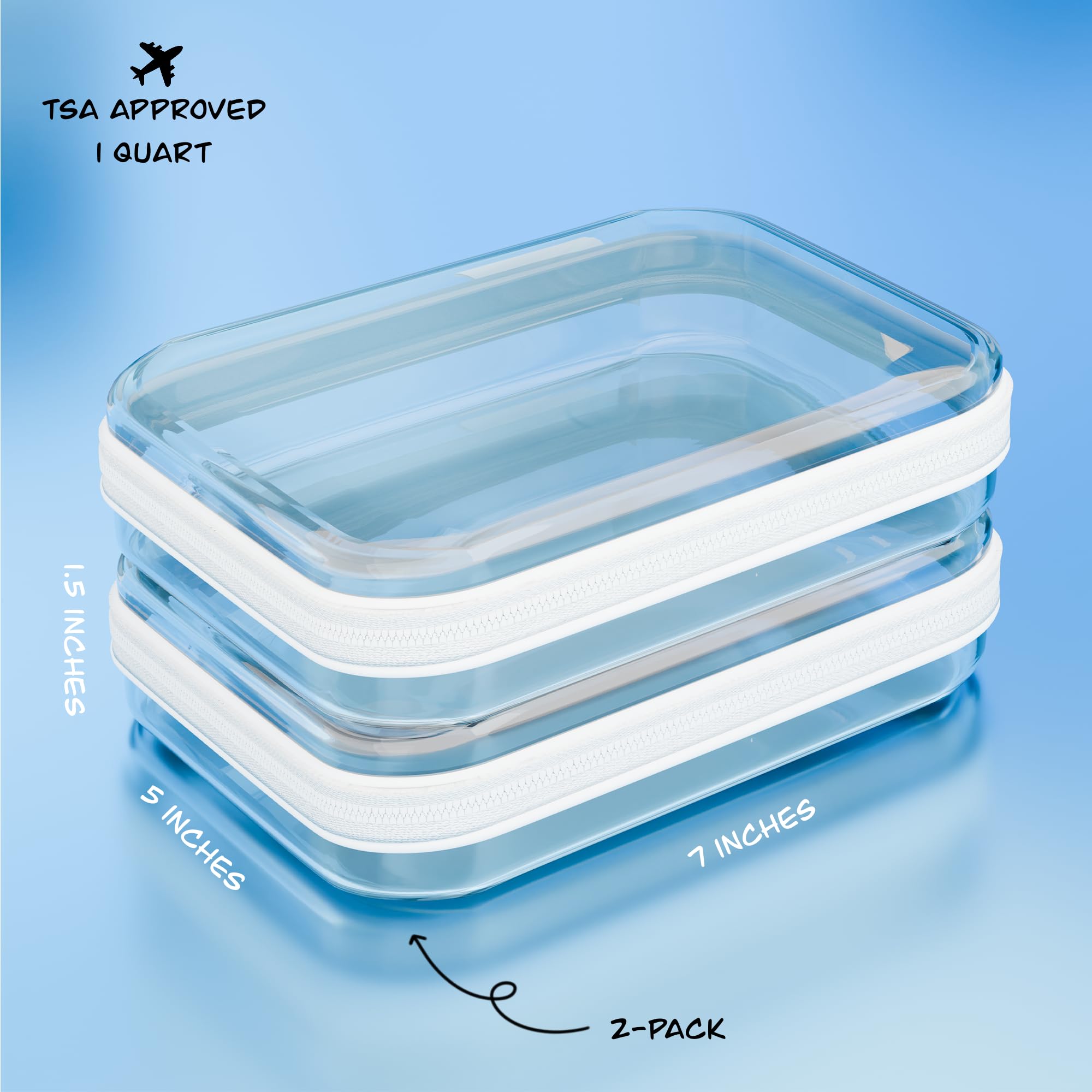 Ohana Home stackable zip bins save space while keeping items neat and accessible.