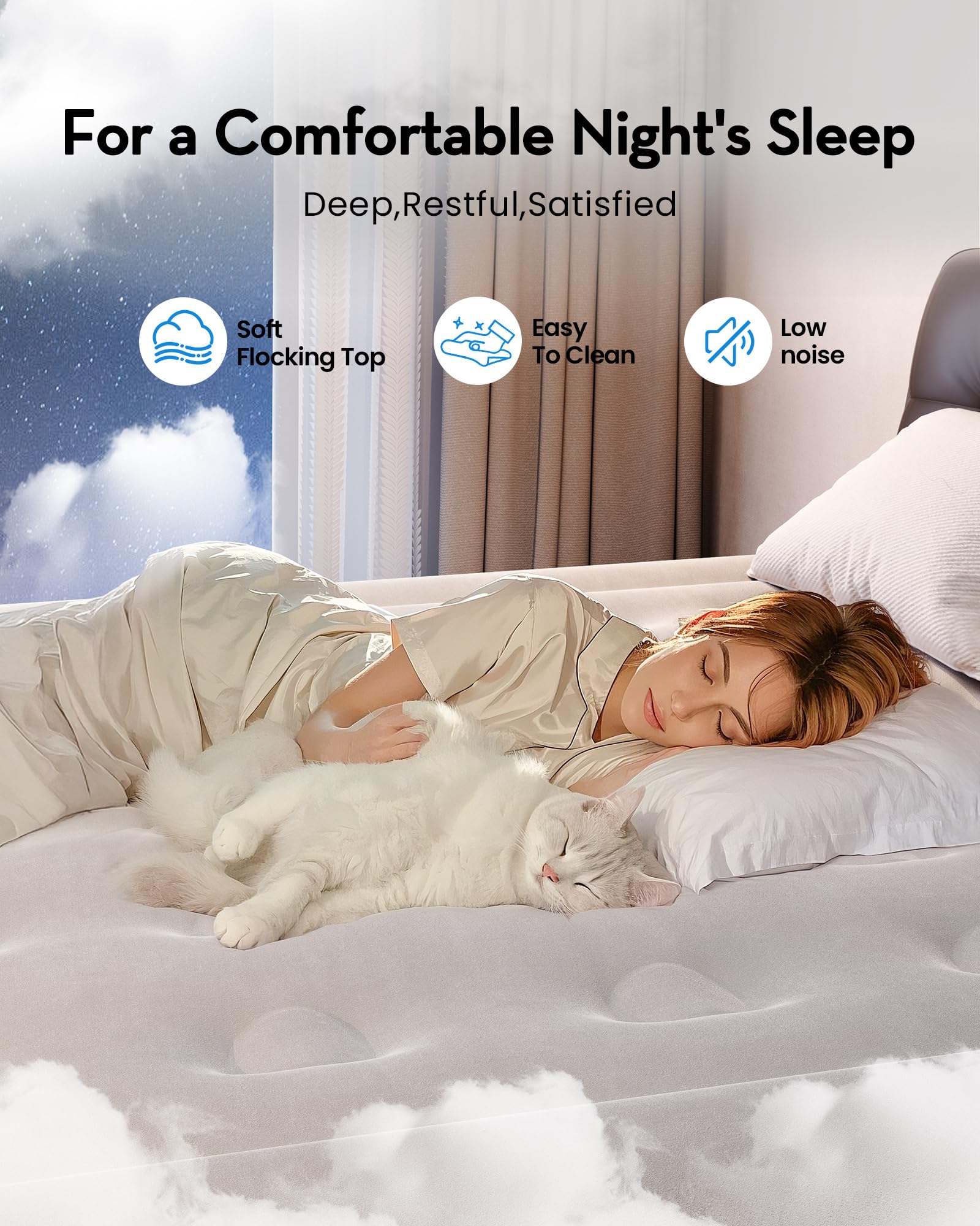 OhGeni air mattress full stored compactly in carry bag