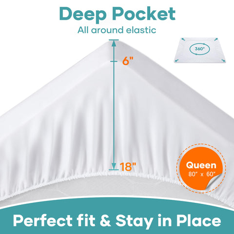 OhGeni dorm-ready protector helps keep mattresses fresh.