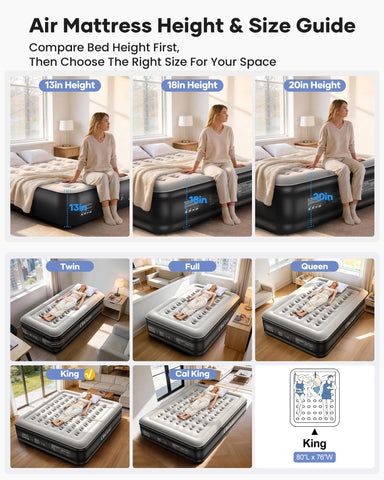 OhGeni king-size mattress saves space with compact storage design.