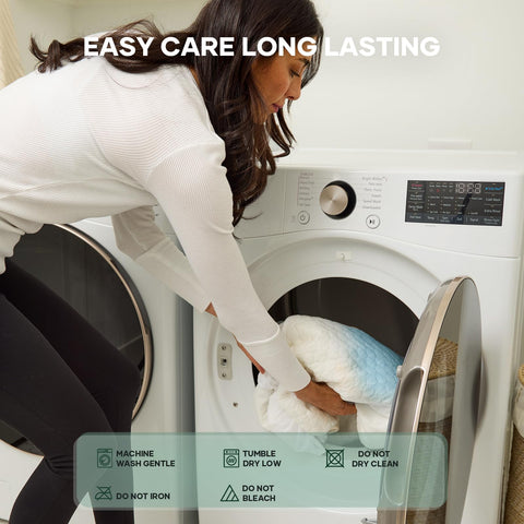 OhGeni machine-washable design cleans easily and dries quickly.