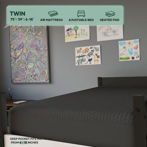 OhGeni noiseless fit minimizes crinkling for uninterrupted sleep.