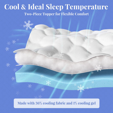 OhGeni Twin Size Topper on a kid-friendly bed offering a gentle upgrade.