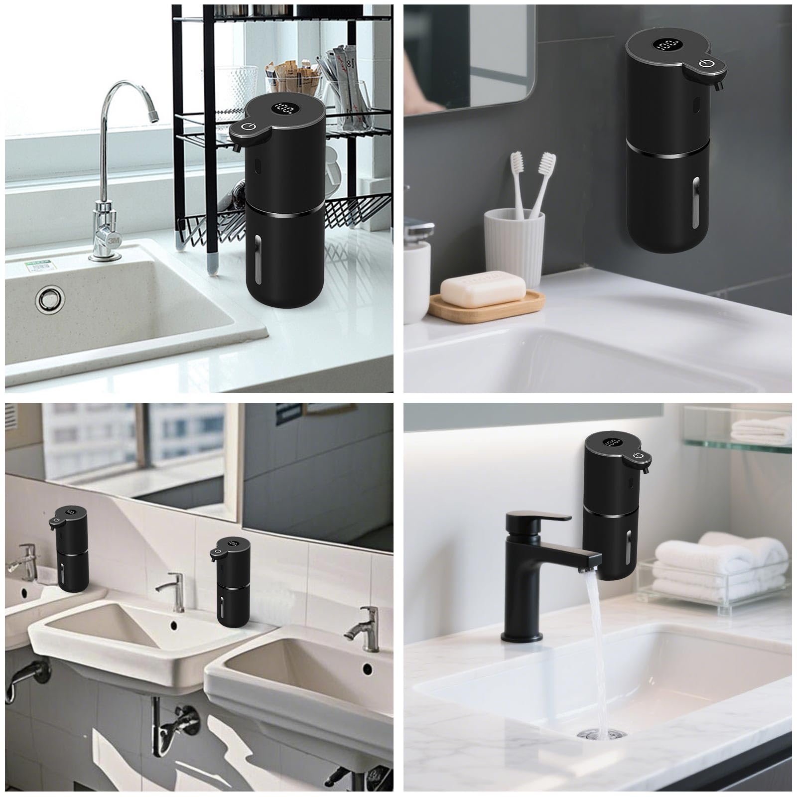 OHIFAST dispenser compatible with dish soap, shower gel, sanitizer and more.