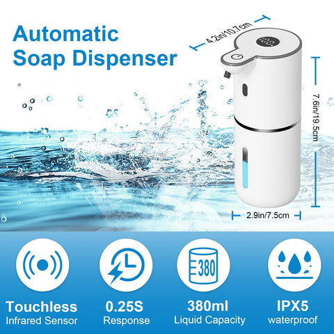 OHIFAST touchless dispenser sensor view, accurate hand detection for reliable soap delivery.