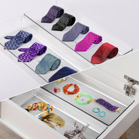 Ohlove non-slip pads keep trays stable on any surface.