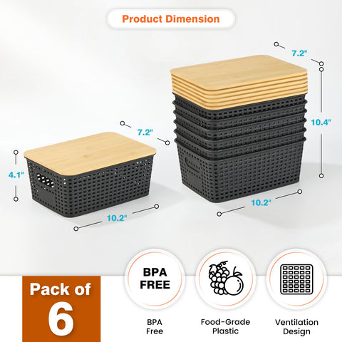 Ohmlove bamboo lid close-up showing natural texture and BPA-free material