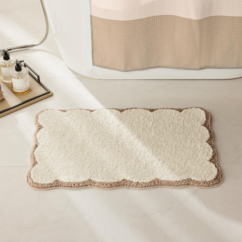 Ohocut bath mat absorbent surface to keep bathroom floors dry