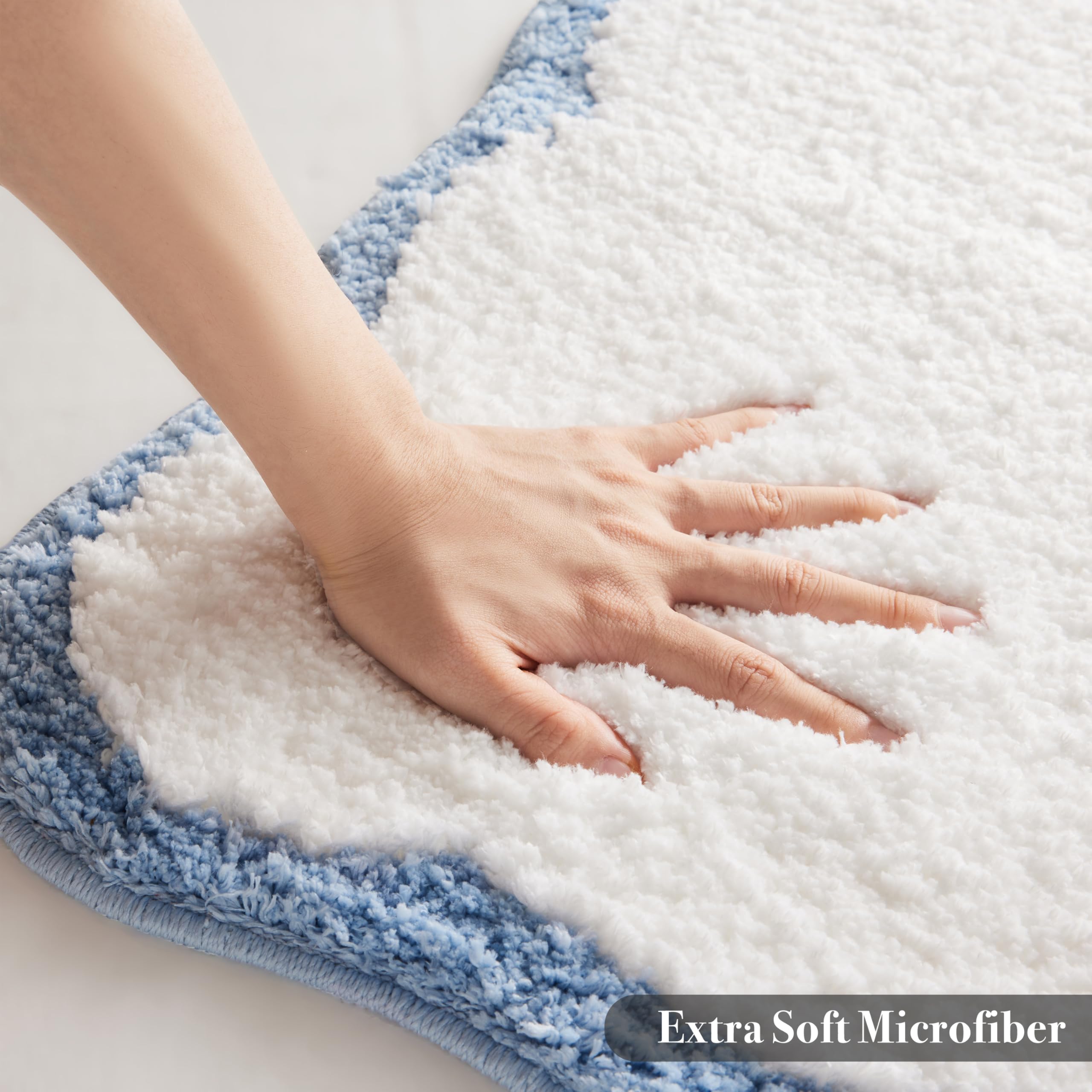 Ohocut anti-slip backing helps keep the rug securely in place