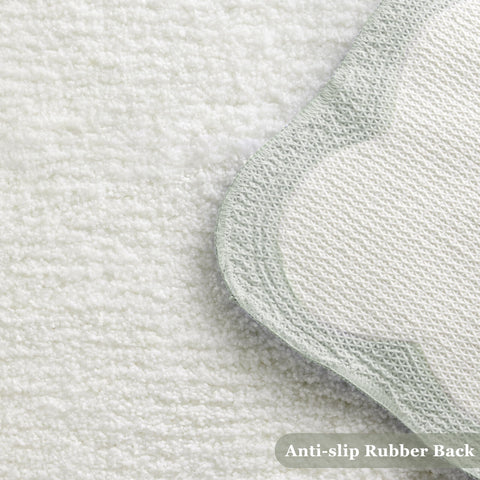 Ohocut bath mat for tub and floor, versatile and secure