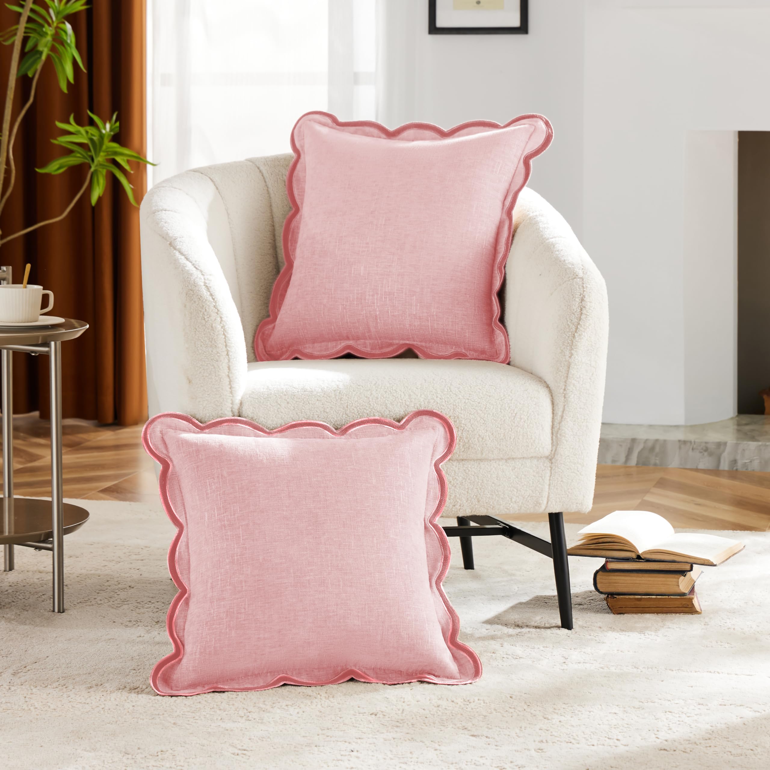 Ohocut chenille pillow cover with soft, durable fabric for cozy decor