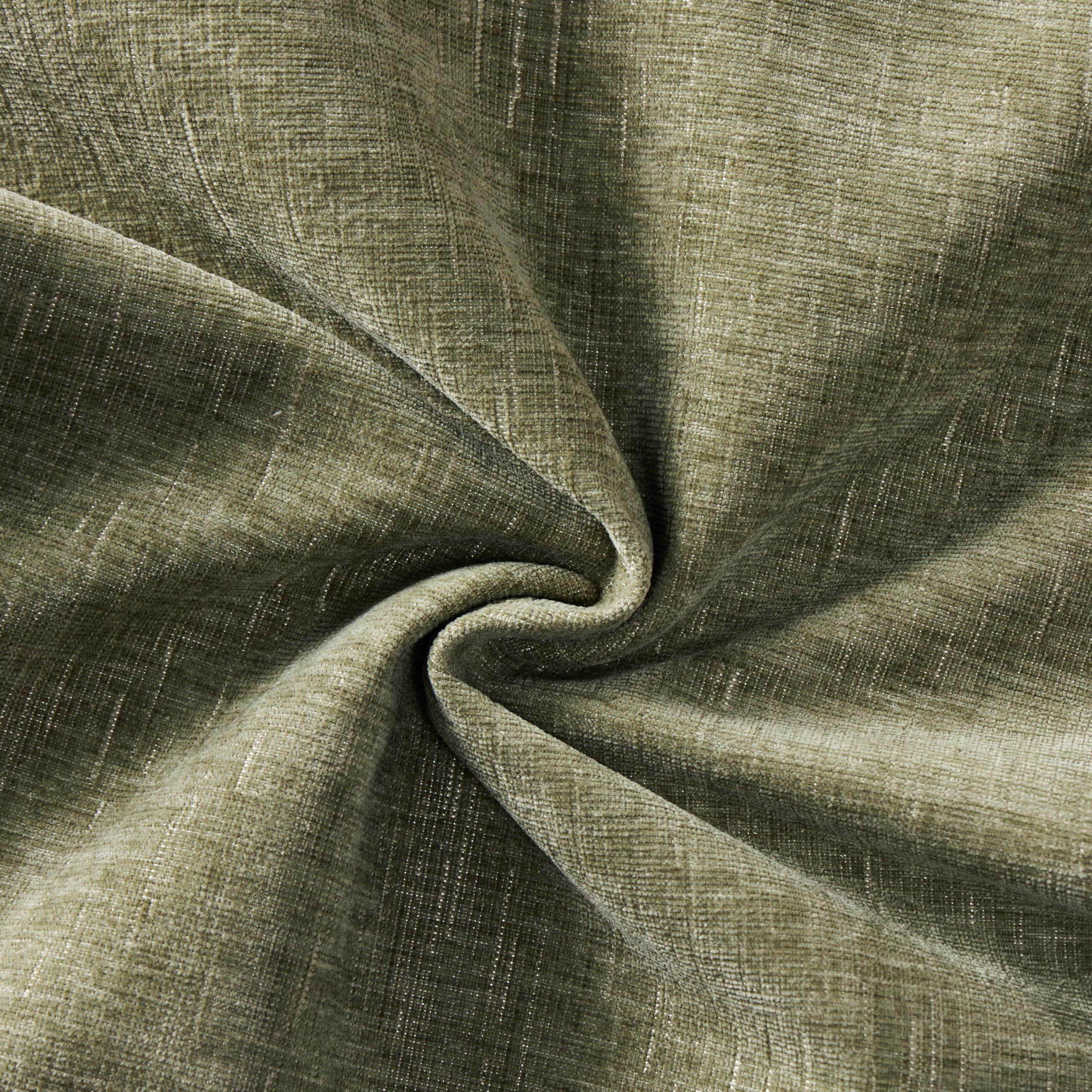 Ohocut sage green pillow cover on sofa showcasing versatile boho decor.