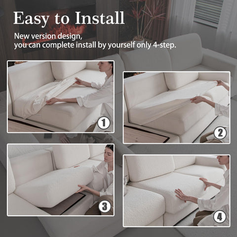 OHSIO one-piece cushion cover offers easy replacement