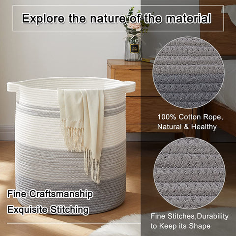 OIAHOMY 80L laundry hamper collapsible design for easy storage