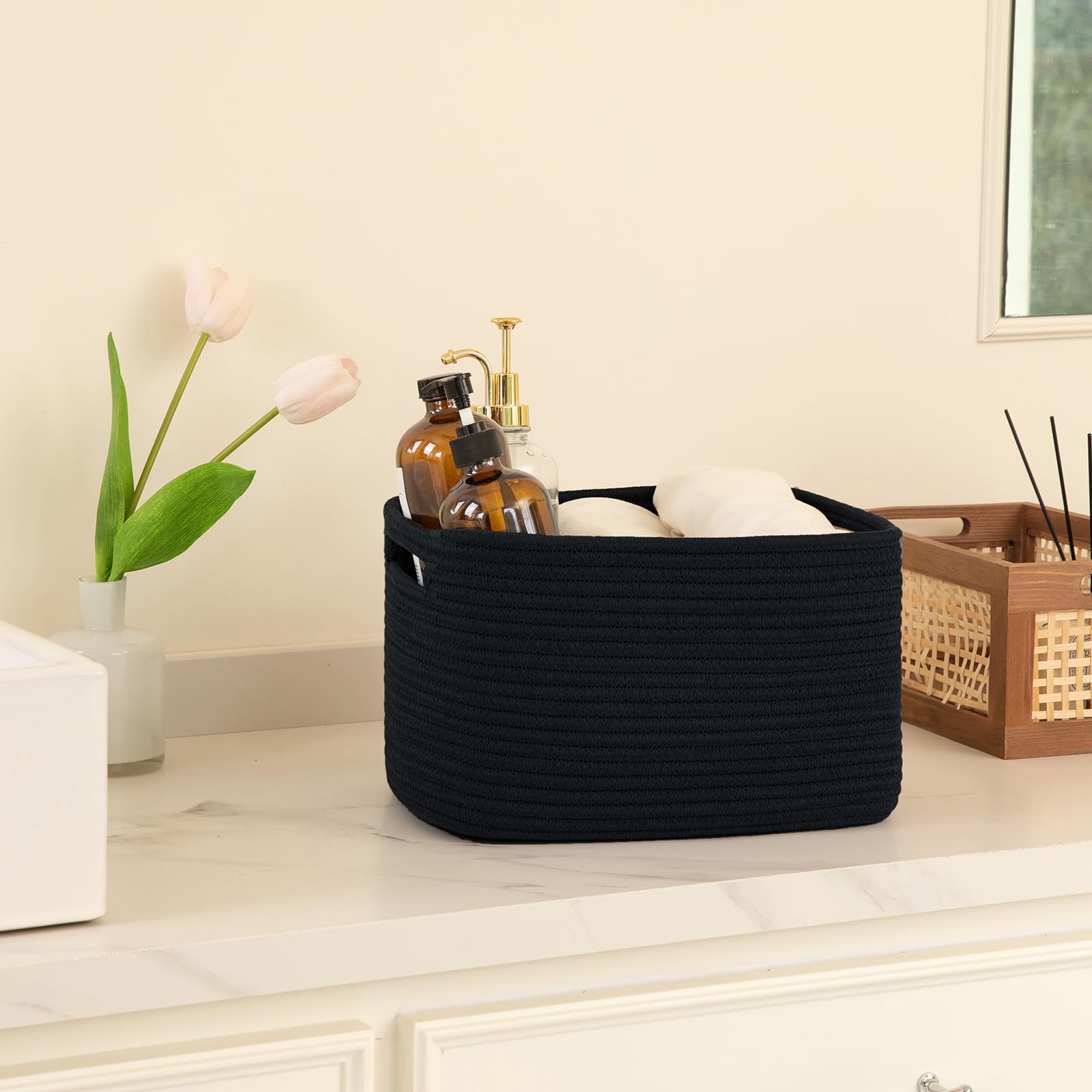 OIAHOMY baby-room organizer baskets store toys and supplies