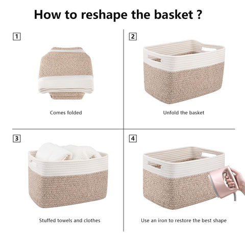 OIAHOMY basket soft texture durable material for daily use.