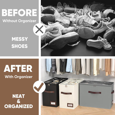 OIAHOMY 4 pack boosts closet organization and accessibility