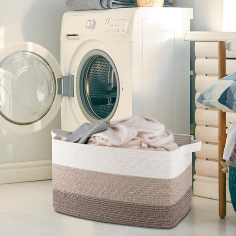 OIAHOMY cotton rope close-up shows soft, odor-free material for family rooms.