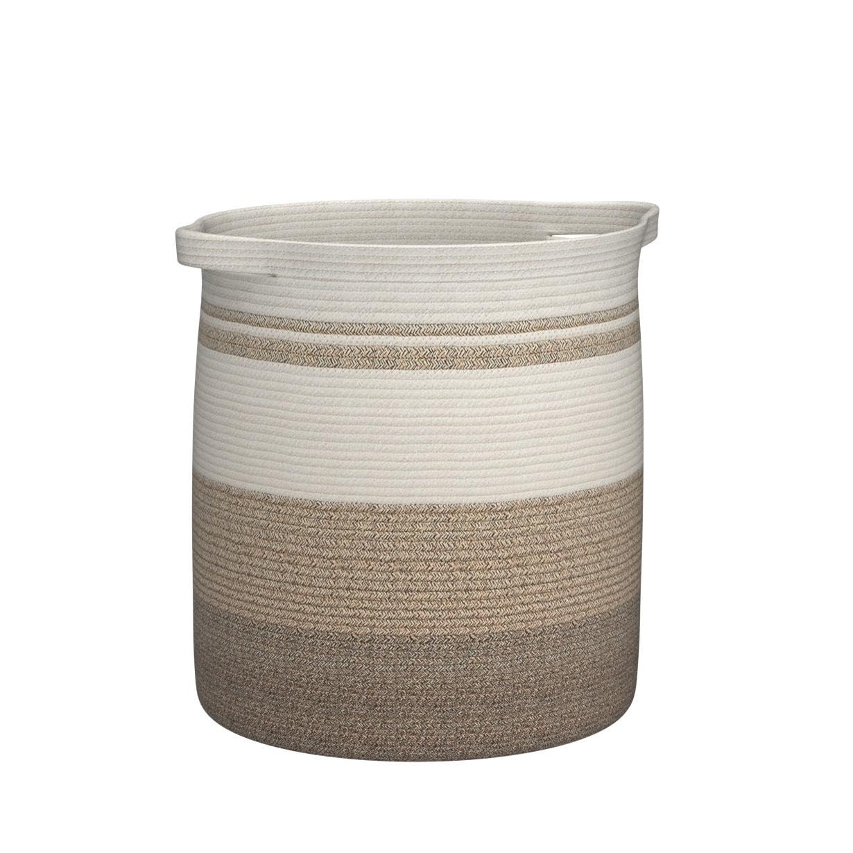 OIAHOMY oversized laundry bin stored with blankets