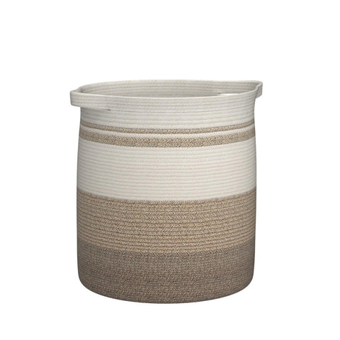OIAHOMY oversized laundry bin stored with blankets