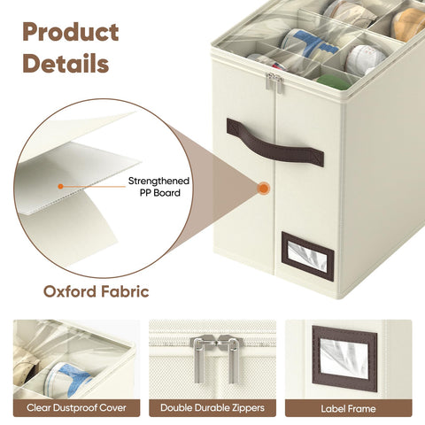 OIAHOMY shoe bin side label holder simplifies categorization