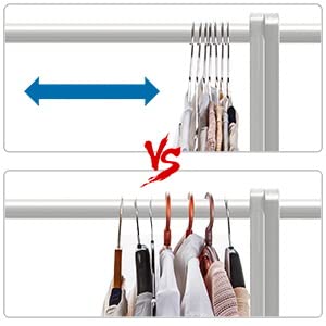 OIKA durable hangers for dorms and outdoor drying scenarios.