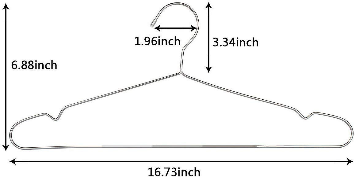 OIKA ultra-slim closet hangers save space in compact wardrobes.