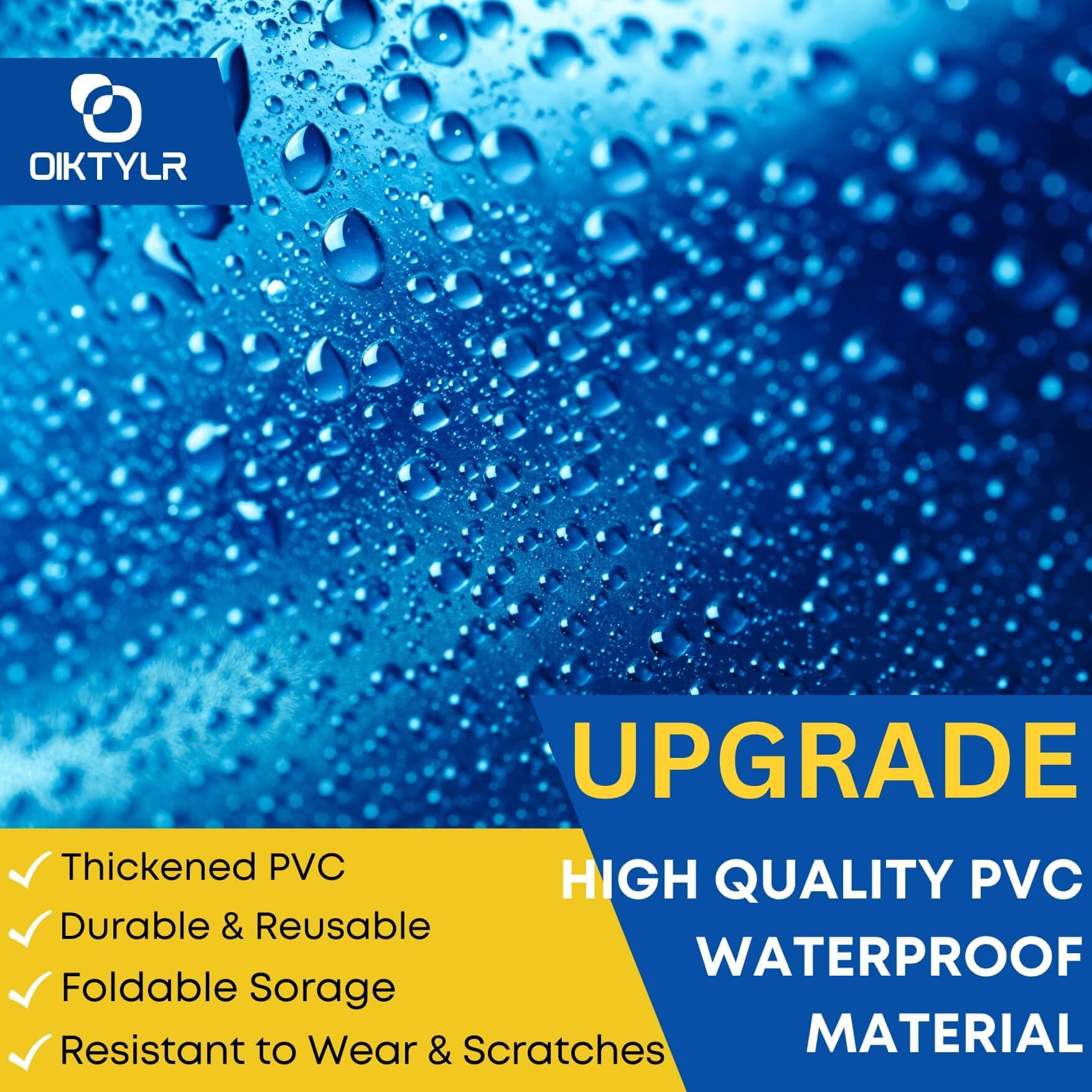 Oiktylr 7.5ft drain hose allows clean water disposal away from equipment.
