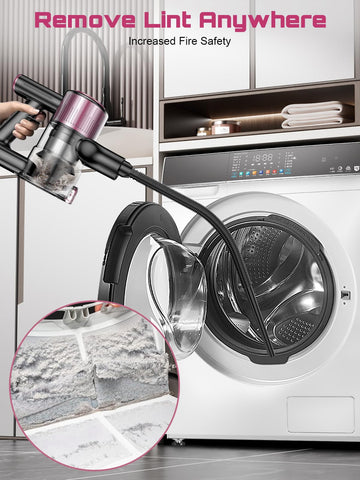 OIRFND 10-in-1 attachments reach sofas, curtains, and car interiors.