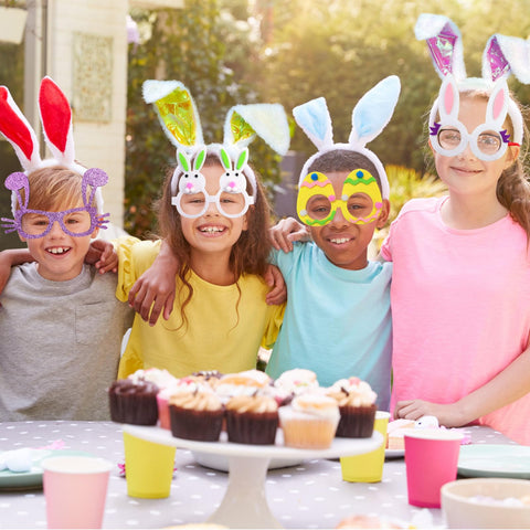 Oiuros Easter party decor and props for joyful family celebrations