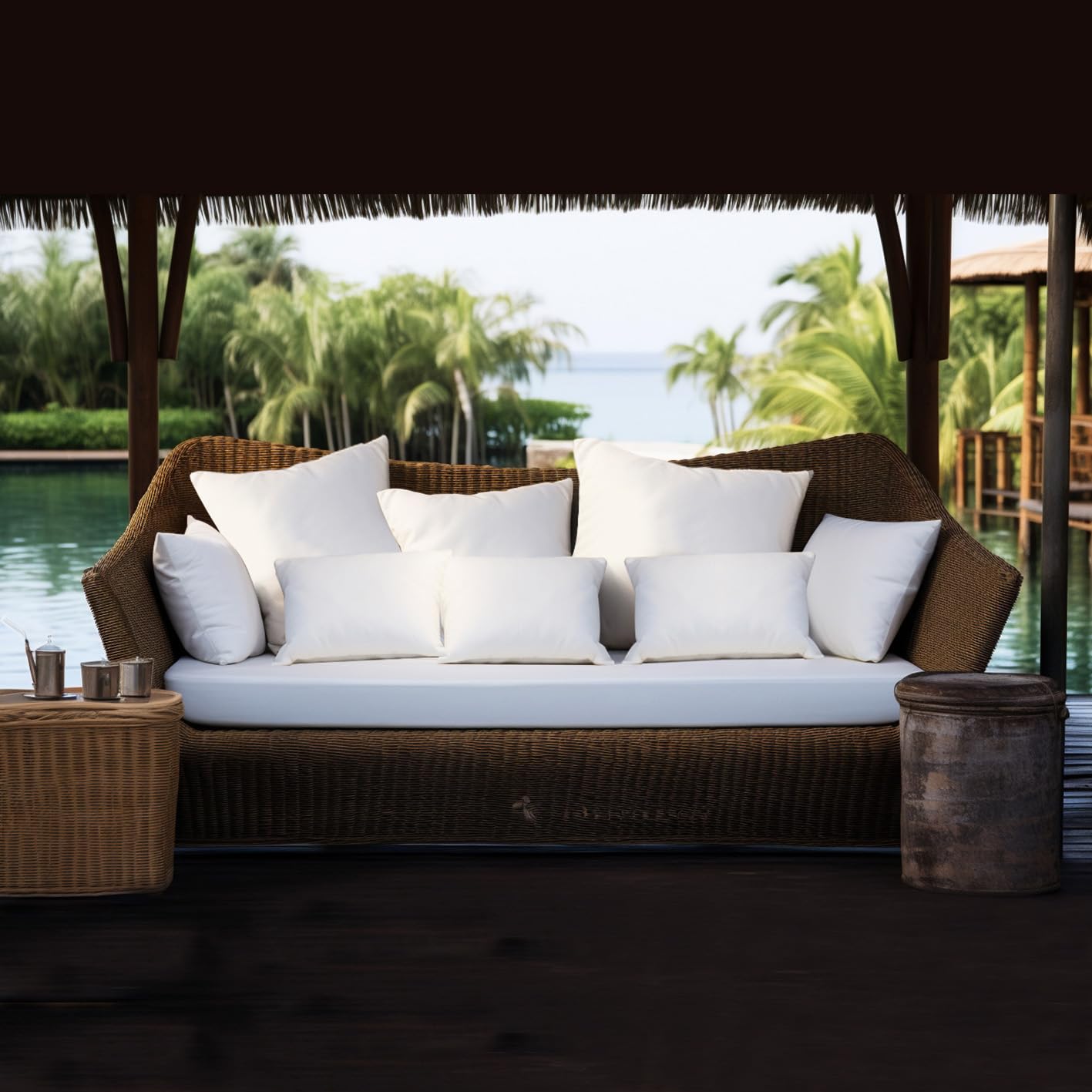 OKBA easy-care pillow inserts for spot cleaning and air-drying