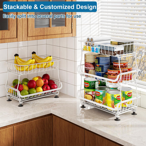 OKZEST countertop stand with non-slip feet offers versatile placement.