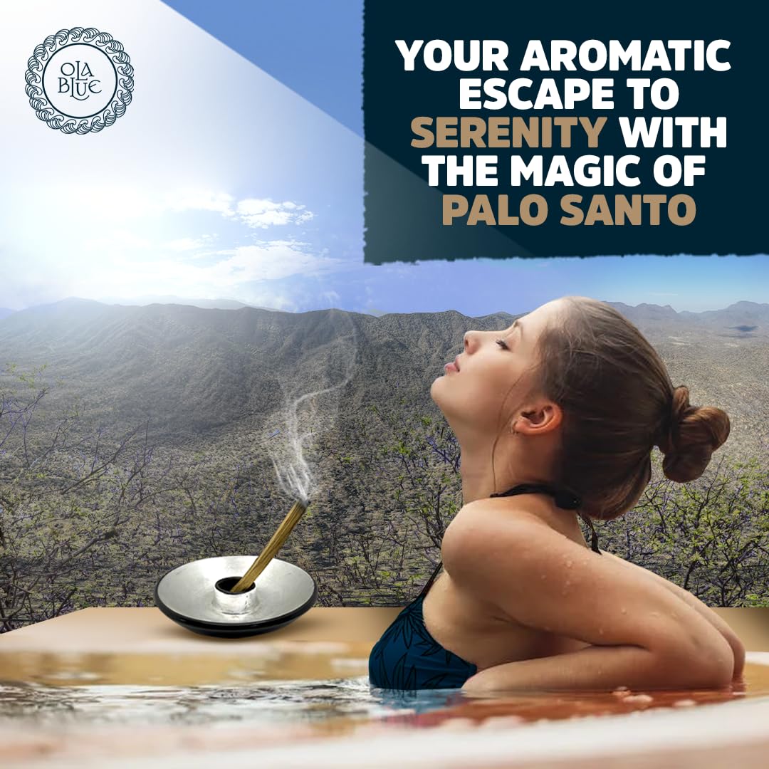 OLA BLUE Palo Santo bulk 1 lb pack ready for studios and home use