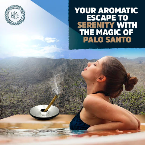 OLA BLUE Palo Santo bulk 1 lb pack ready for studios and home use