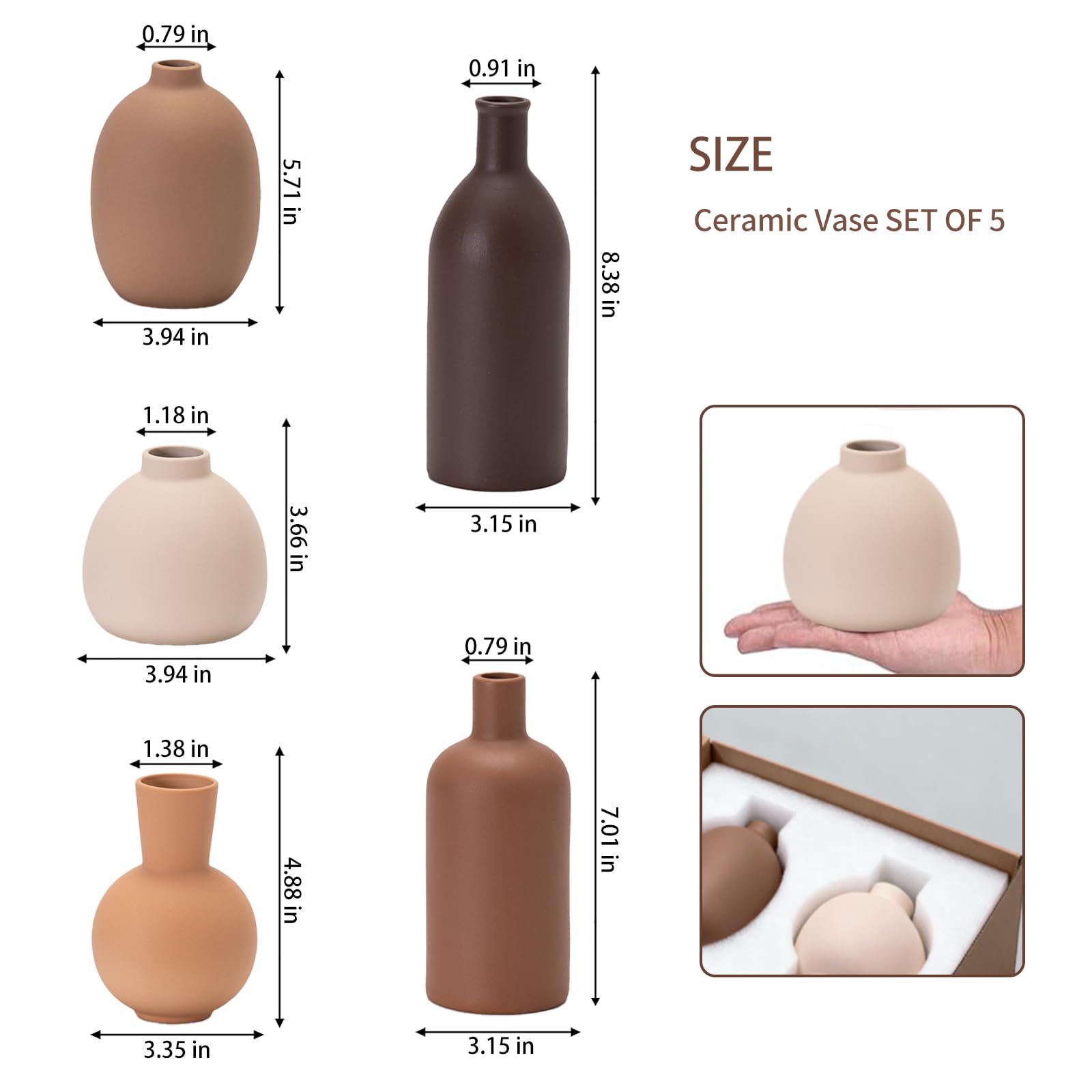 OLACHIKKO neutral vases with refined glaze add texture to modern interiors.