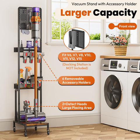 Olakee vacuum stand accessory holder keeps tools within reach