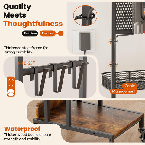 Olakee vacuum stand in living room as a stylish home accessory