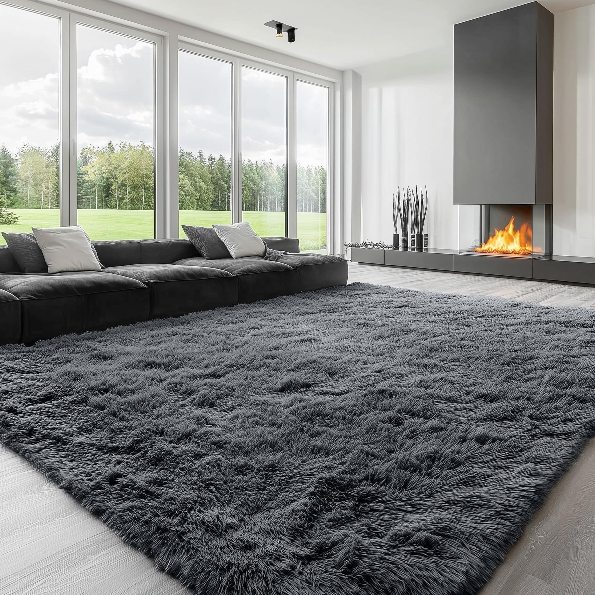 OLANLY rug suited for daily use in living spaces.