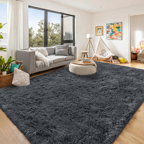 OLANLY rug vacuum packed in eco-friendly packaging.