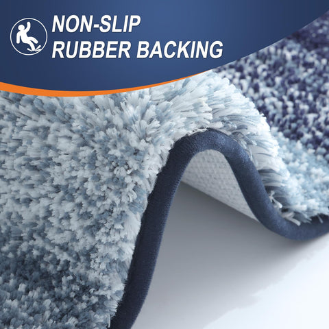 OLANLY bath mat 36x24 size offering generous lounging area for feet