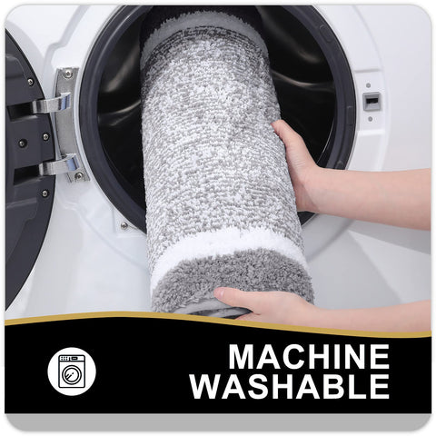 OLANLY bath mat ideal in front of sink or tub