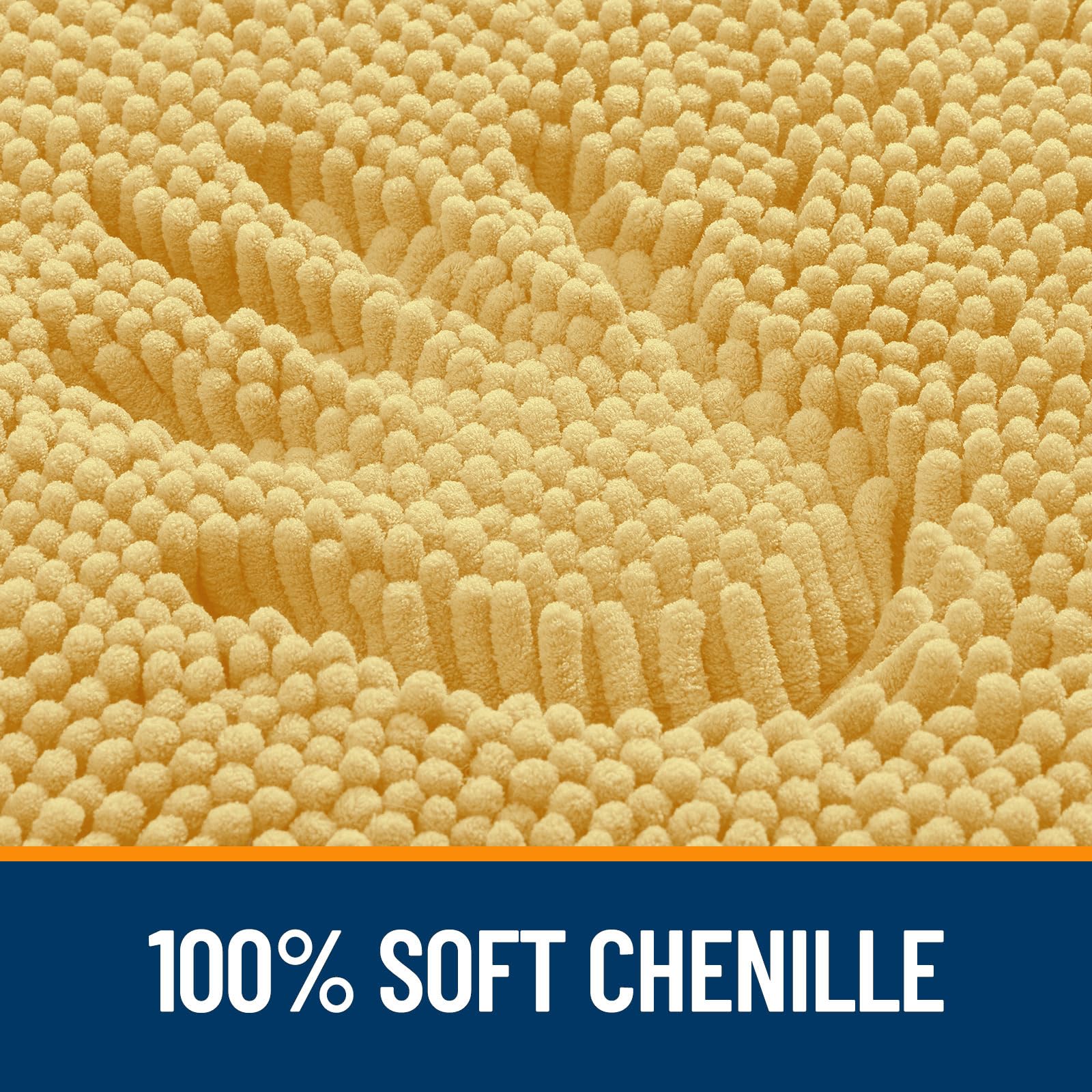OLANLY bath mat quick-dry-fabric dries fast after showers