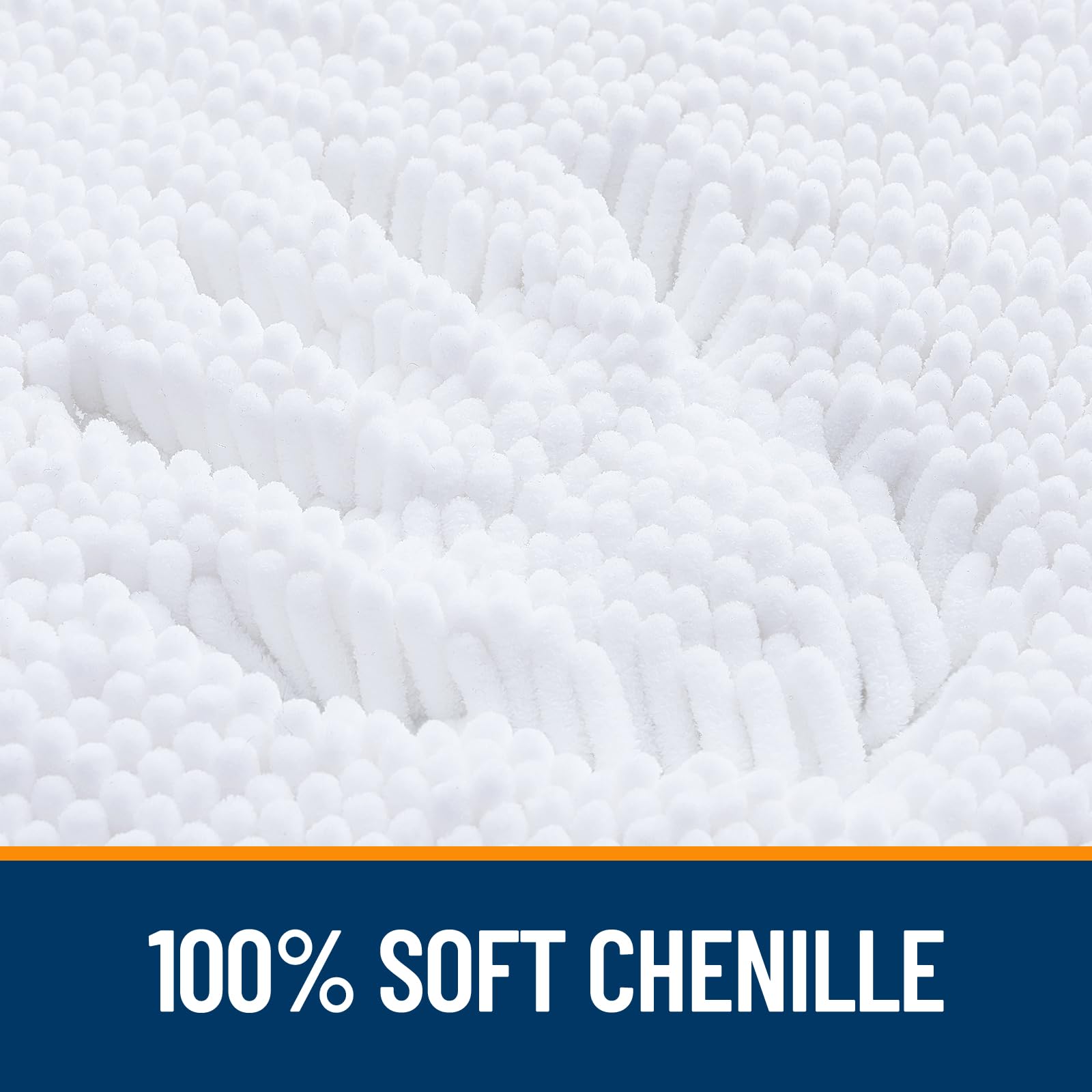 OLANLY quick-dry microfiber mat dries fast, keeping floors clean.