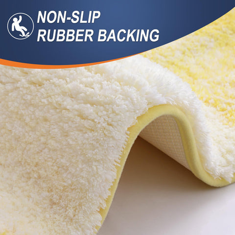 OLANLY bath rug 30x20 quick-dry keeps bathroom dry
